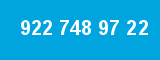 922 748 97 22
